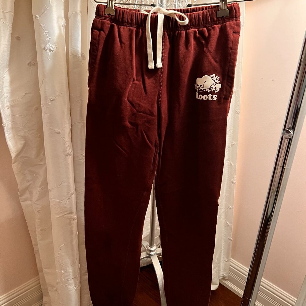 ROOTS Burgandy Sweatpants